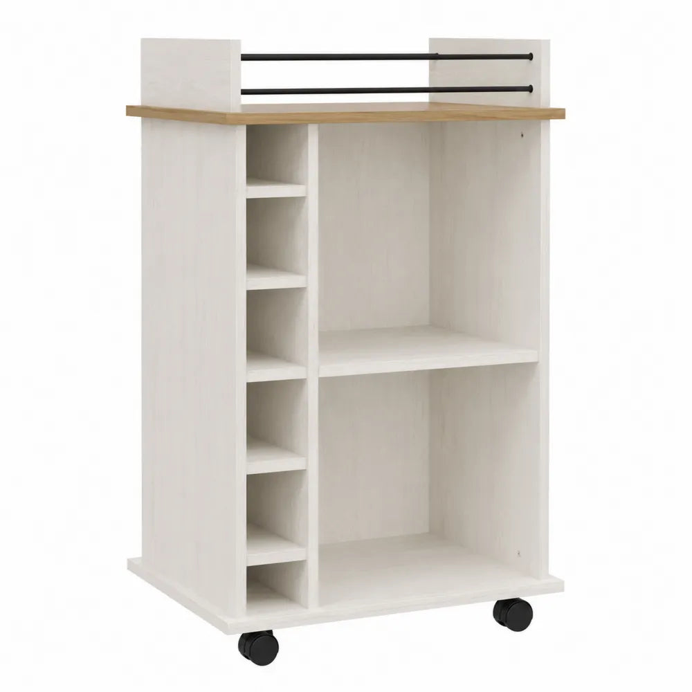 Barek na kółkach z płyty MDF 85x60x35 cm