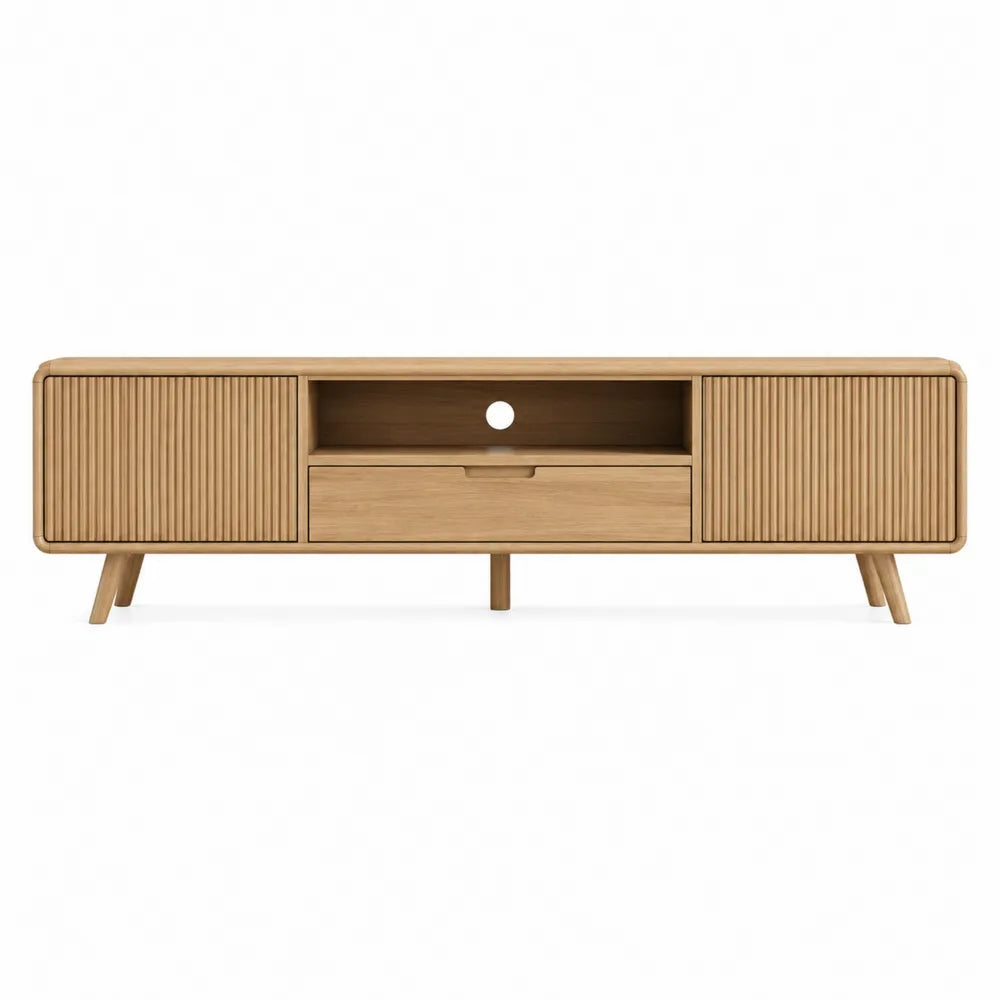 Dębowa Szafka RTV 180x40x50 cm